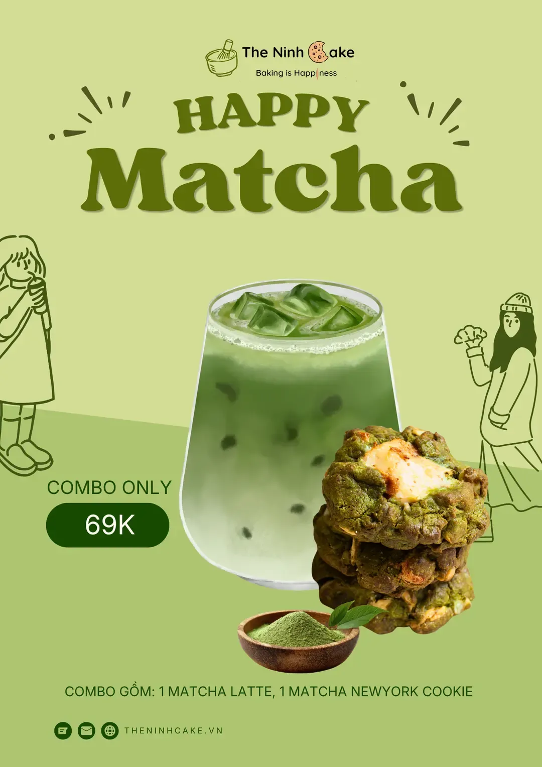Combo Happy Matcha